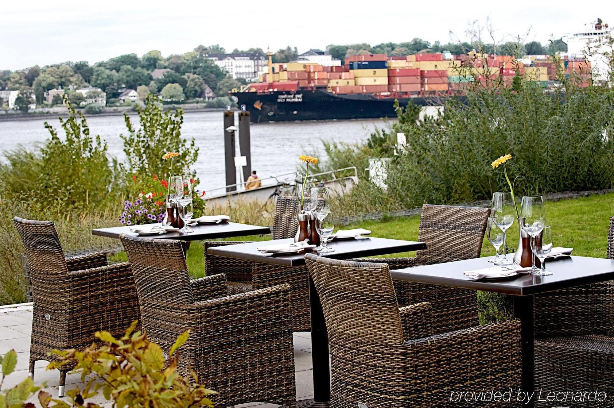 Elaya Hotel Hamburg Finkenwerder Ehemals The Rilano Hotel Hamburg Restoran fotoğraf